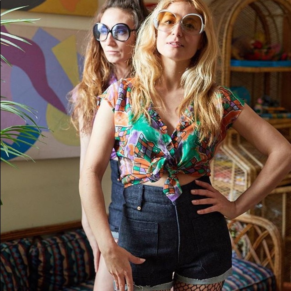 Boutique High Waisted Denim Cuttoffs